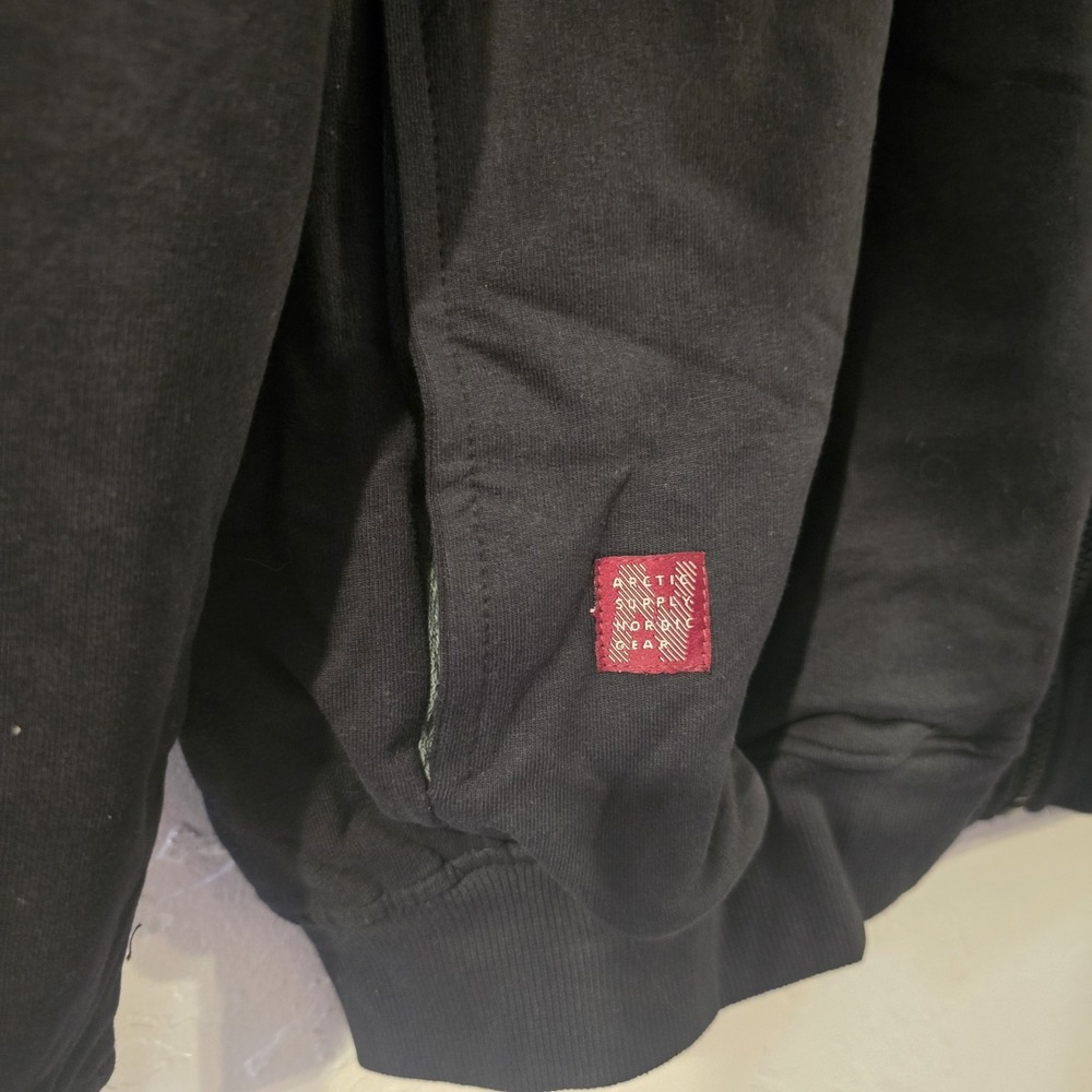 NEW Mens North 56º4 Black Full Zip LS Jersey Knit Sweatshirt Sz 3XLT - Picture 5 of 9
